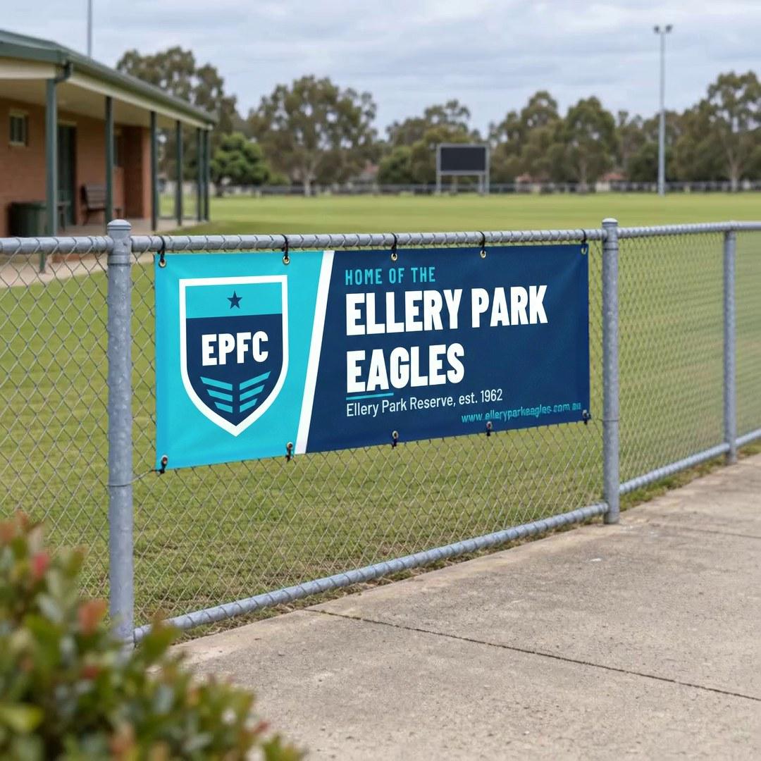 Fence and Sponsor Banners