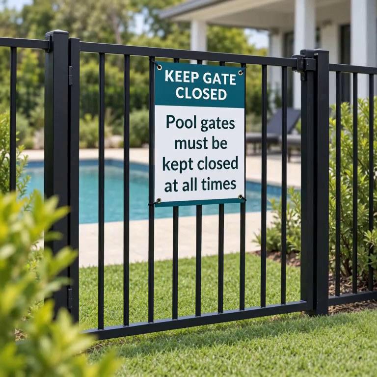 Pool Safety Signs