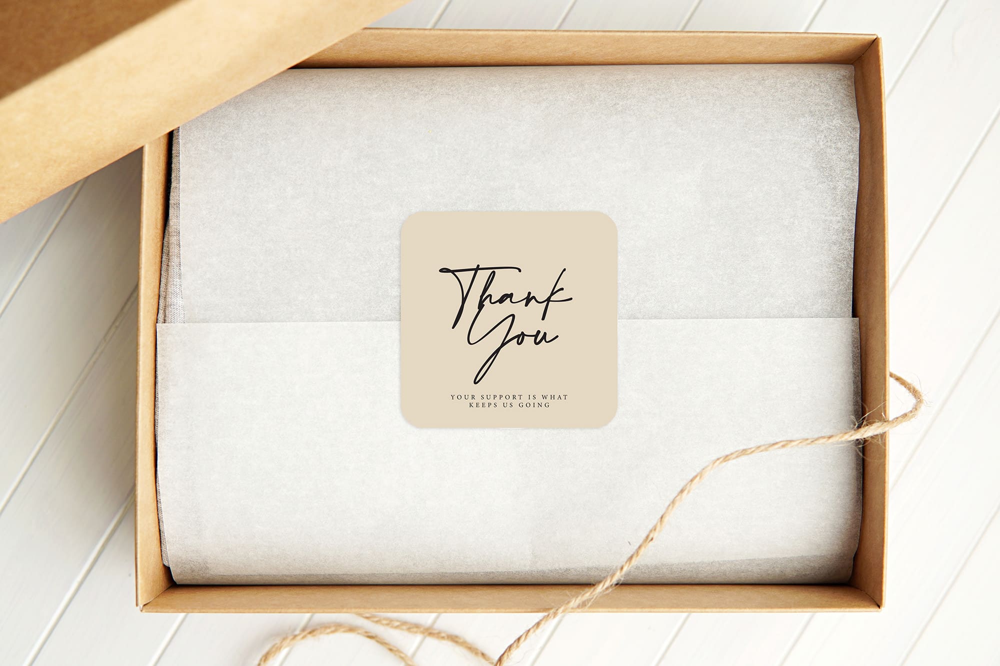 Stickers for packaging