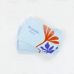 Spot UV business cards from Print Shop