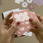 Foil and digital stickers used as branded packaging inserts