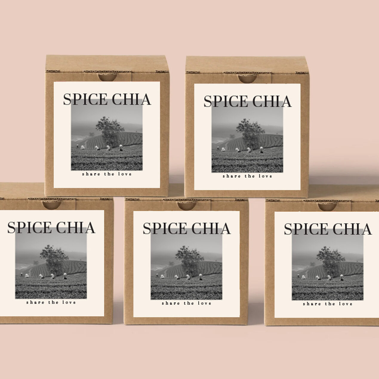 square labels or stickers