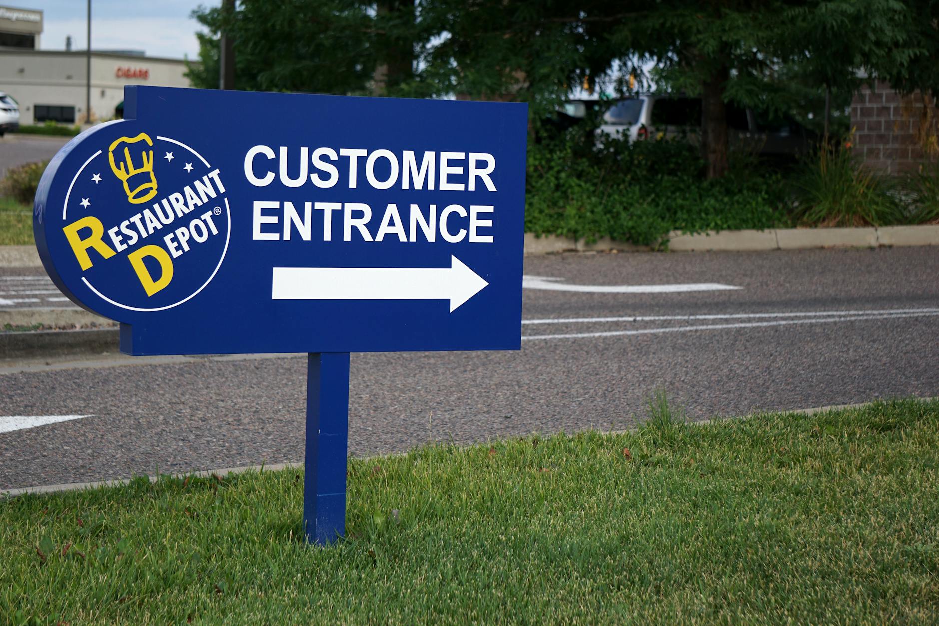 Indoor event directional signage panels printed on smooth white foam PVC or rigid board, mounted or displayed in a conference centre hallway