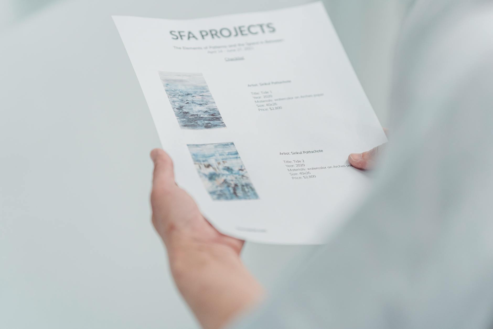 a close-up of a print-ready PDF flyer file open in a design application, showing bleed marks, trim lines and CMYK colour mode settings