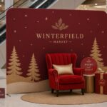 Christmas Photo Backdrop Printing: Santa Sets, Retail Displays and End-of-Year Activations
