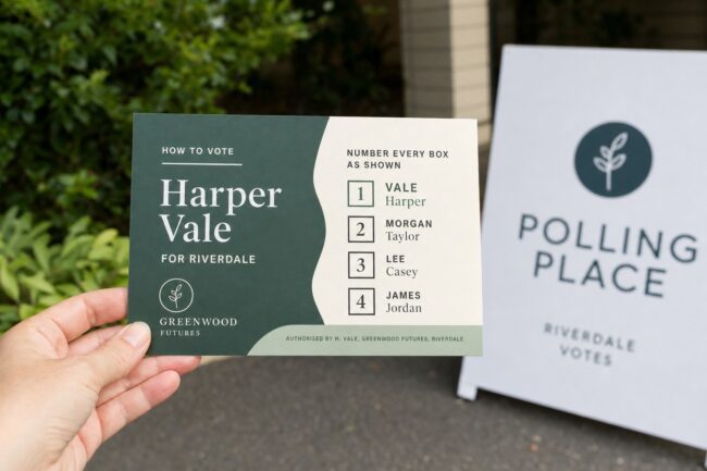 How-to-Vote Card Printing in Australia: Format, Authorisation & Quantities