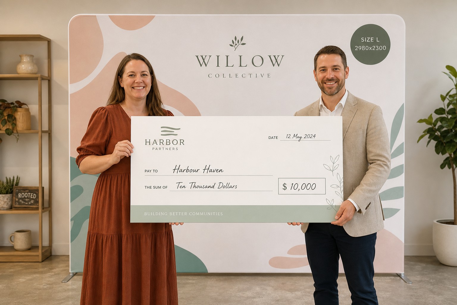 The Novelty Cheque Presentation Playbook: How to Run the Handover and Get the Shot
