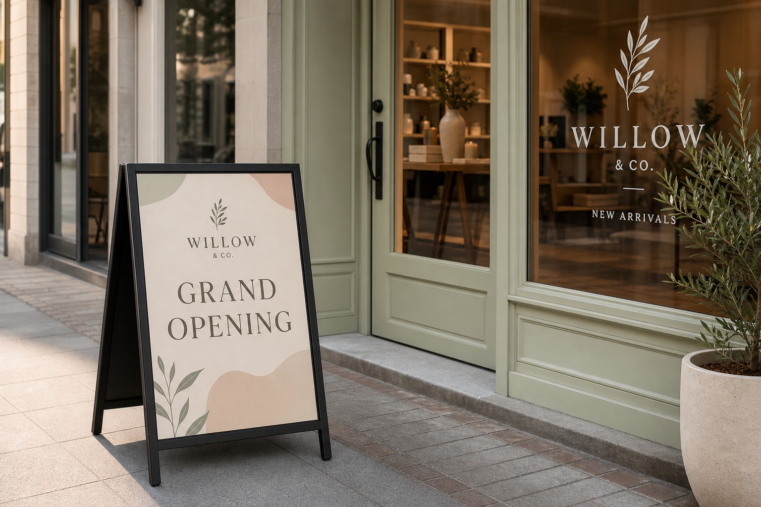 The Retail Boutique Opening Print Kit: Window Graphics, POS Displays and Launch Collateral