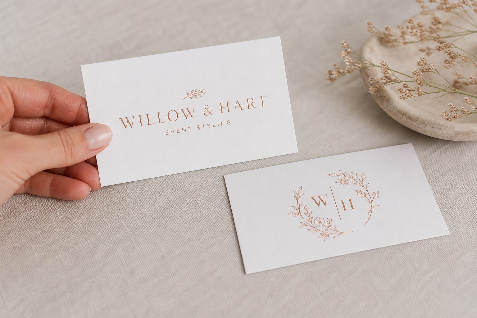 Rose Gold Foil Business Cards: Who They Suit and How to Design One