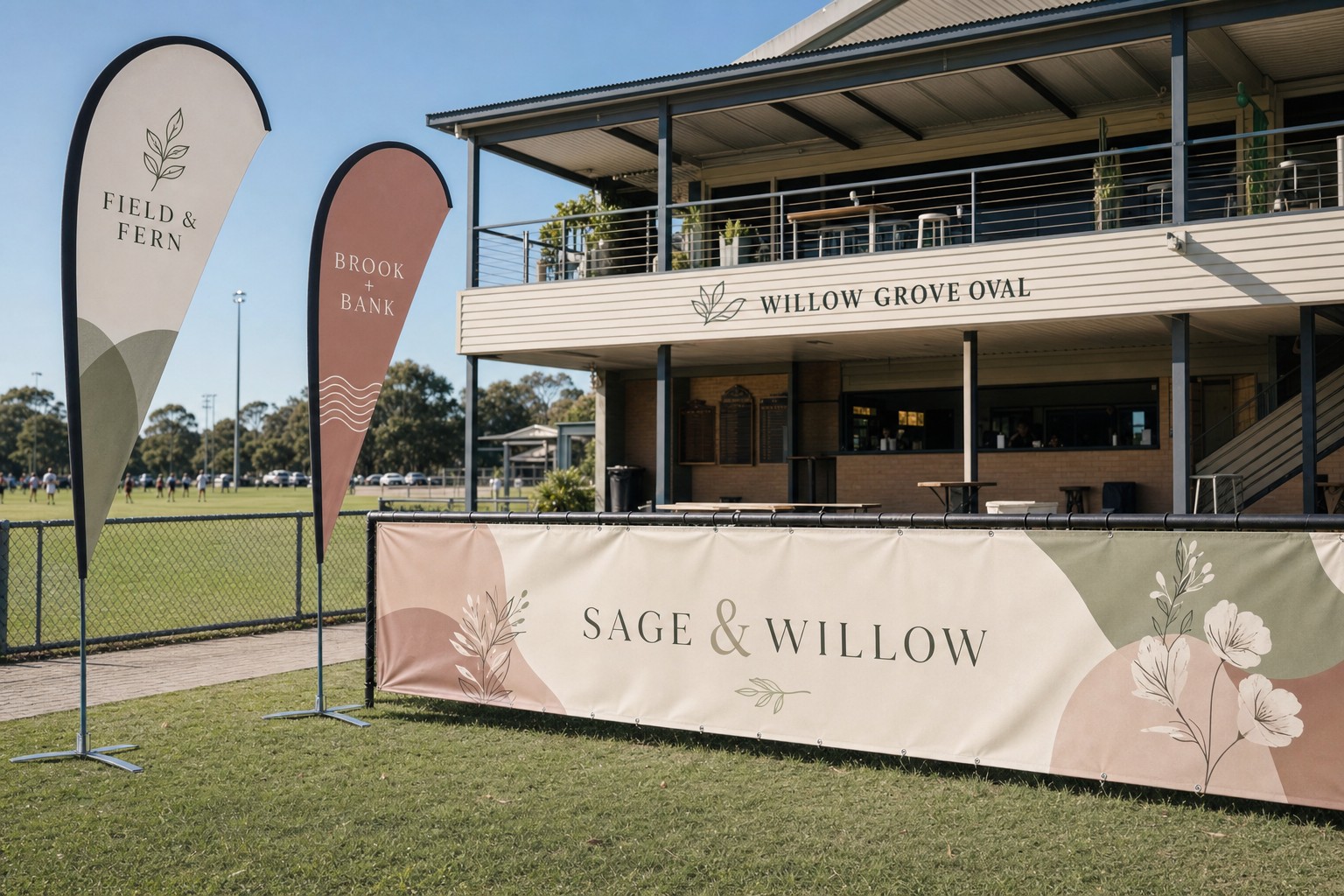 The Sports Club Season Print Kit: Banners, Signage and Member Collateral for Australian Clubs