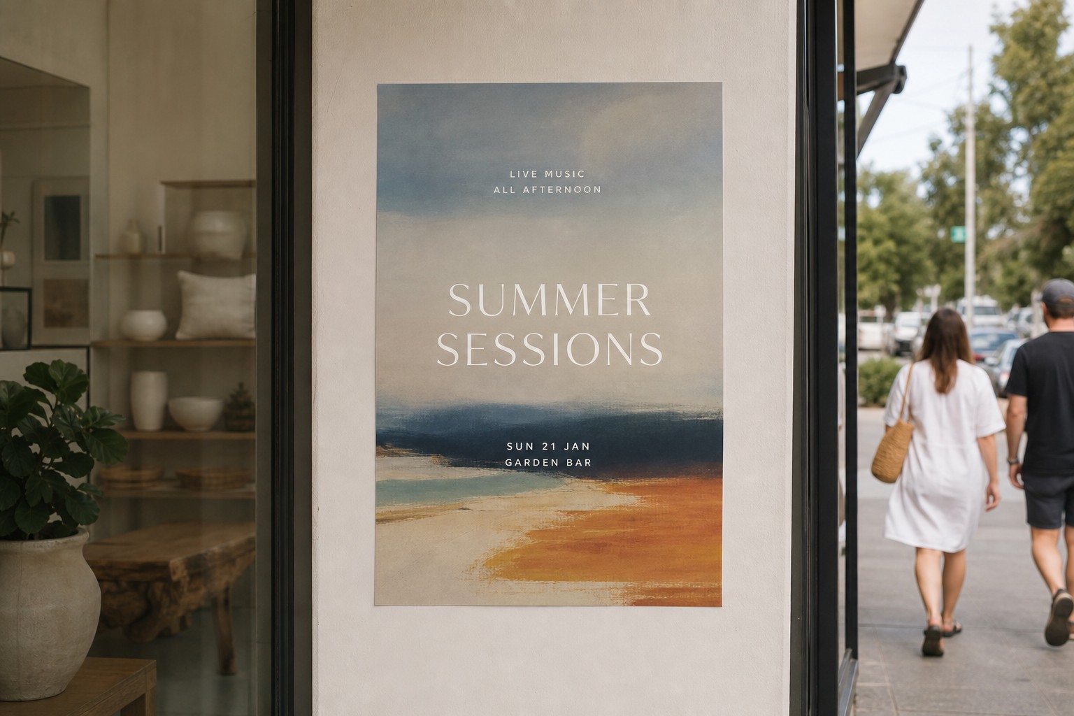 A1 poster · 200gsm Synthetic paper · suited to retail window displays