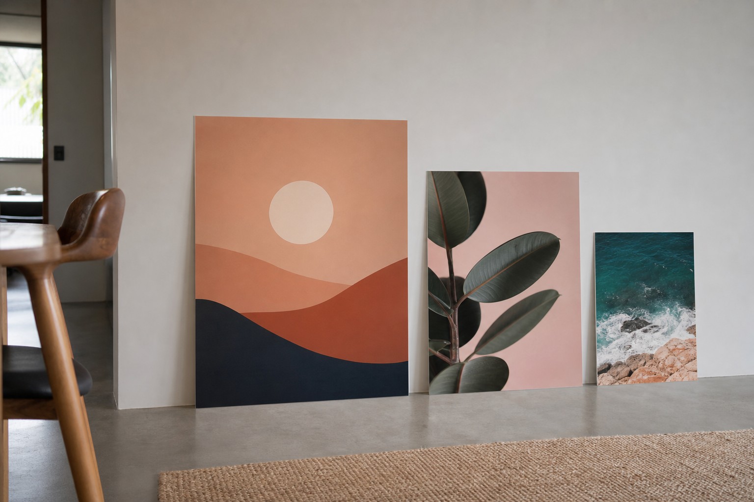 Three posters in A1, A2 and A3 · 200gsm synthetic stock · tear-resistant and water-resistant