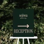 PVC wayfinding sign on a stand · TEKpvc Foamboard, 3 mm · UV direct print · one sided
