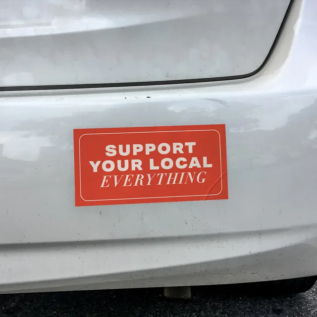 Bumper Stickers printed by Paperlust Print Shop.
