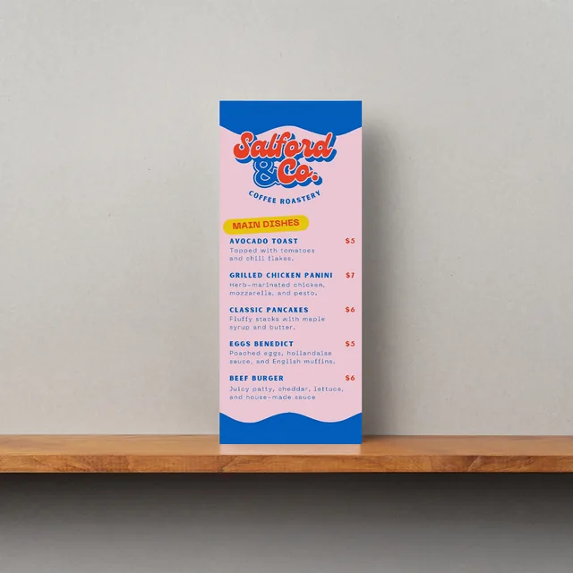 Flyers printed by Paperlust Print Shop.