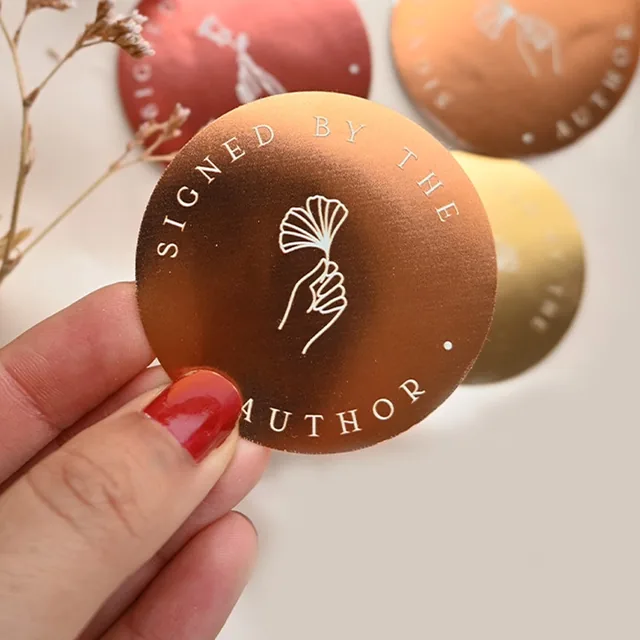 Foil Vinyl Stickers printed by Paperlust Print Shop.