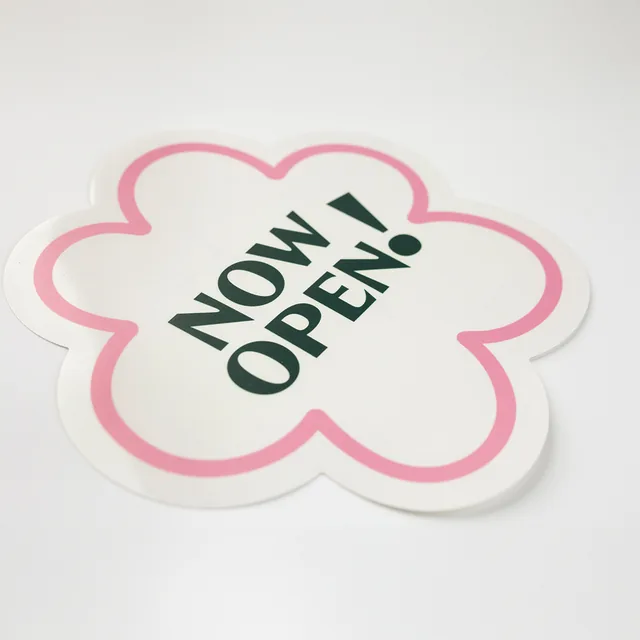 Large Format Stickers printed by Paperlust Print Shop.