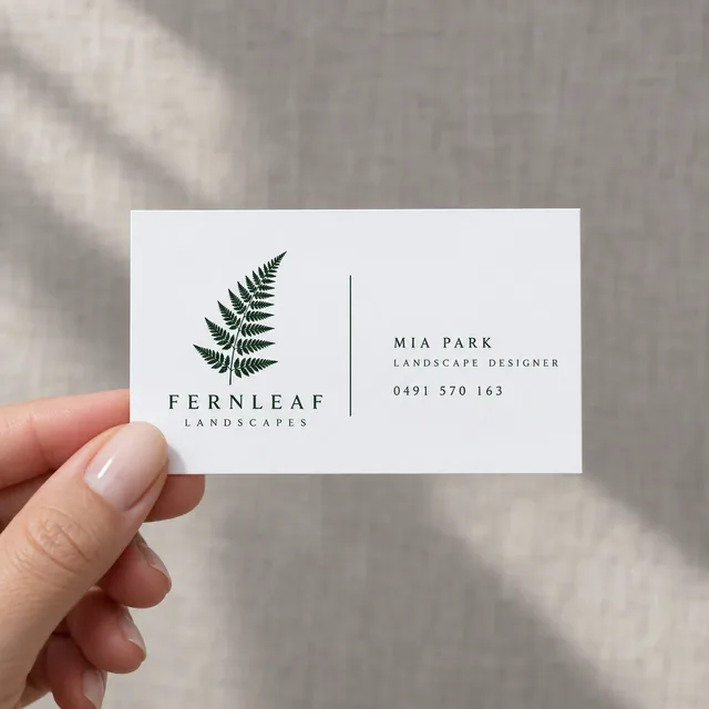 Recycled Business Cards printed by Paperlust Print Shop.
