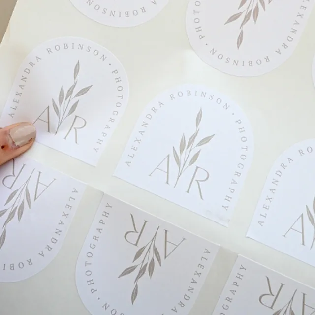 Sticker Sheets printed by Paperlust Print Shop.