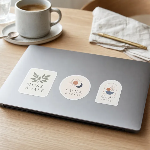 Vinyl Stickers printed by Paperlust Print Shop.